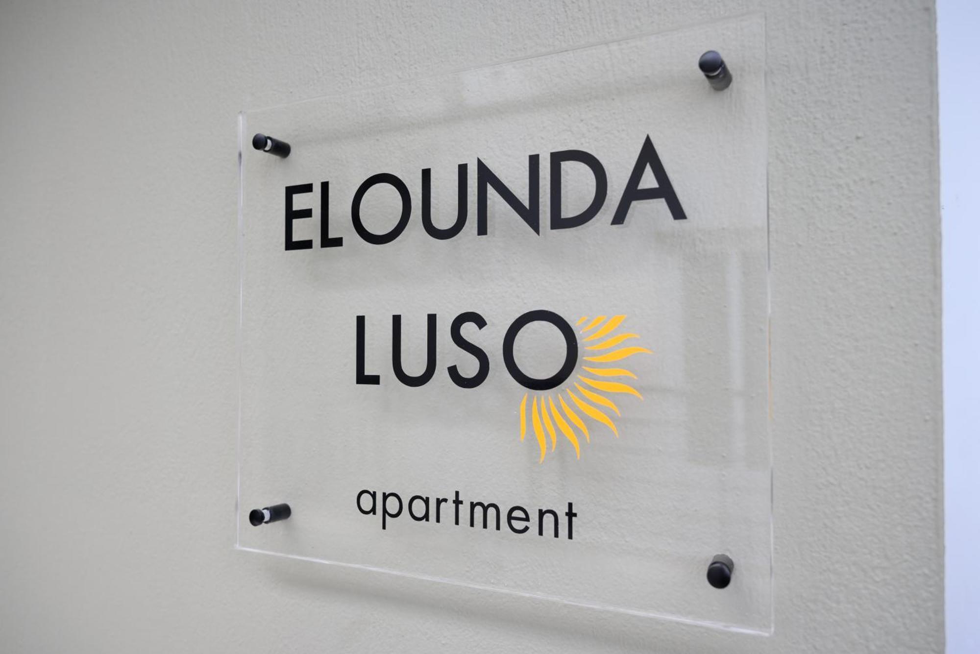 Elounda Luso Apartment Eksteriør bilde